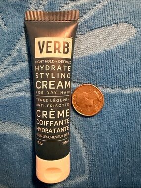 🍄6/$26 VERB hydrate styling cream for dry hair, travel 1oz  NWT